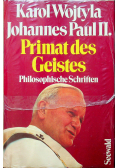 Karol Wojtyla Johannes Paul II Primat des Geistes NOWA