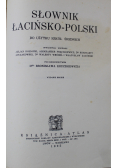 Słownik łacińsko polski 1925 r.
