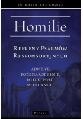 Refreny Psalmów Responsoryjnych. Homilie Adwent, Boże Narodzenie, Wielki Post, Wielkanoc wyd. 2024