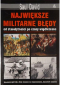 Największe militarne błędy