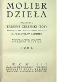 Molier Dzieła Tom I do VI 1912 r.