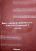 Zastosowanie metod statycznych w badaniach naukowych II