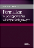 Formalizm w postępowaniu wieczystoksięgowym