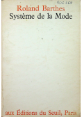 Systeme de la mode