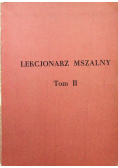 Lekcjonarz mszalny tom 2