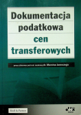 Dokumentacja podatkowa cen transferowych
