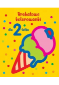 Brokatowe kolorowanki dla 2-latka