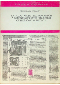 Katalog ksiąg zachowanych z średniowiecznej biblioteki cystersów w Rudach