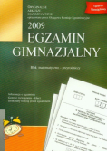 Egzamin gimnazjalny 2009 Blok matematyczno przyrodniczy