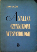 Analiza czynnikowa w psychologii