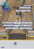 Fizjologiczne i biochemiczne uwarunkowania hemostazy