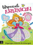 Wspaniałe modelki. Aktywizująca książeczka dla dziewczynek. 1000 brylancików