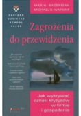 Zagrożenia do przewidzenia