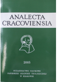 Analecta Cracoviensia 2005