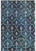 Kalendarz książkowy mini 2022 12M Blue Velvet