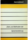 Ziele und Methoden der Sprecherziehung
