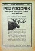 Przyrodnik zeszyt 8 i 9 1924 r