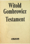 Witold Gombrowicz Testament