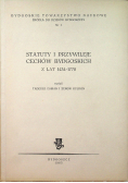 Statuty i przywileje Cechów Bydgoskich z lat 1434 1770