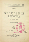 Oblężenie Lwowa  1930 r.