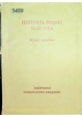 Historia Polski 1648 1764 wybór tekstów