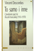 To samo i inne
