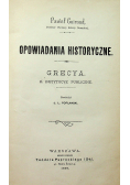 Opowiadania historyczne Grecya 1896 r.