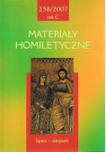 Materiały homiletyczne nr 238