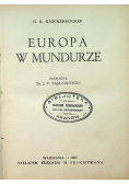 Europa w mundurze 1935 r