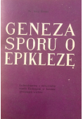 Geneza sporu o epiklezę