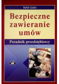 Bezpieczne zawieranie umów