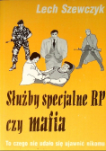 Służby specjalne RP czy mafia