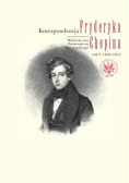 Korespondencja Chopina tom I