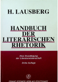 Handbuch der Literarischen Rhetorik