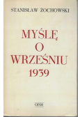 Myślę o wrześniu 1939