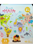 Ale puzzle Mapa