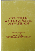 Konstytucja w społeczeństwie obywatelskim