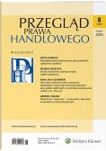Przegląd prawa handlowego nr 8