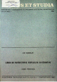 Liber de instructione simplicium sacerdotum Część 1