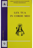 Lex Tua in Corde Meo Studia 9