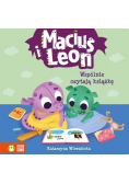 Maciuś i Leon wspólnie czytają książkę