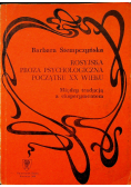 Rosyjska proza psychologiczna początku XX wieku