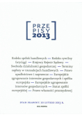 Przepisy 2013 Prawo gospodarcze i handlowe