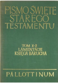 Pismo Święte Starego Testamentu, Tom X-2