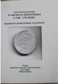 Państwo radłowskie w metryce Józefinskiej z 1785 - 1787 roku