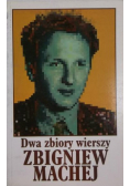 Dwa zbiory wierszy plus autograf Machaja