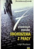 7 prawdziwych powodów odchodzenia z pracy