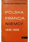 Polska Francja Niemcy 1933-1935