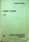 Elementy dźwignic część II