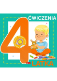 Ćwiczenia 4-latka z naklejkami